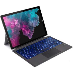 7色 バックライト付き Microsoft Surface Pro7 Pro6 Pro5 Pro4 Pro3 キーボード サーフェイス プロ6 プロ5 プロ4 プロ3 ワイヤレス キーボード タッチパッド搭載