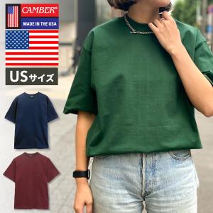 【USサイズ】キャンバー CAMBER Tシャツ 301 半袖Tシャツ メンズ レディース 8オンス ヘビーウェイト 無地 MAX WEIGHT T-SHIRTS 厚手