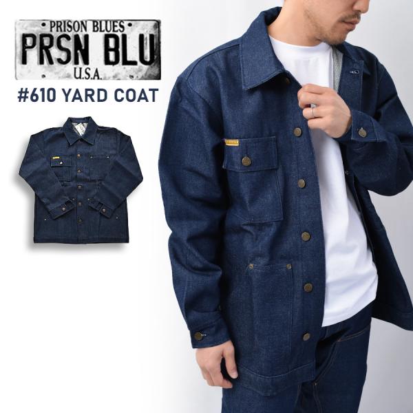 【並行輸入品】PRISON BLUES プリズンブルース デニム ジャケット メンズ ヤードコート ...