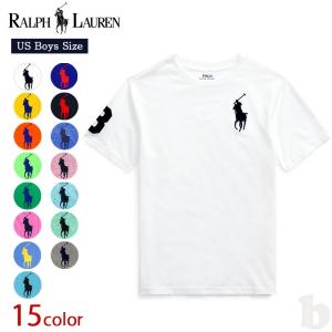 ラルフローレン ビッグポニー Tシャツ 半袖 ボーイズ 703646 5-0030 POLO RALPH LAUREN レディース メンズ  男女兼用 父の日 プレゼント ギフト メール便可