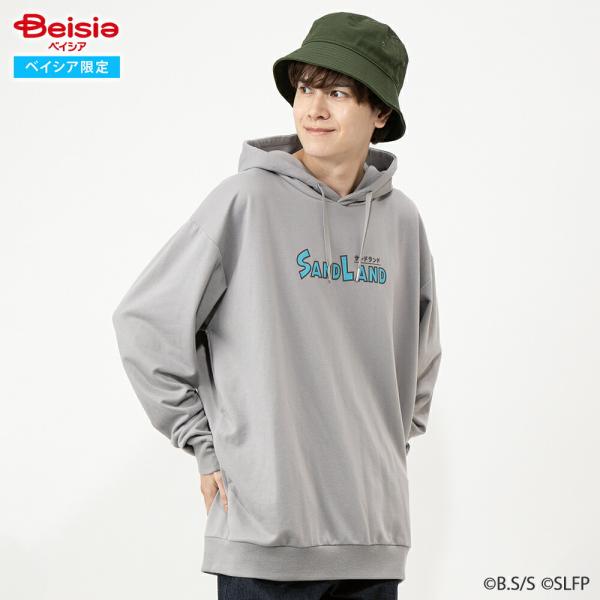 SAND LAND サンドランド 【 サンドランド国王軍戦車隊104号車 】 プリントパーカー  ベ...