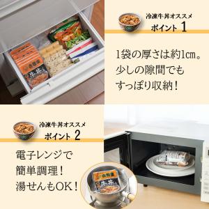 吉野家牛丼の具120g×10袋 | 牛丼 冷凍...の詳細画像3