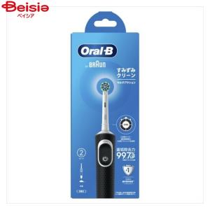 P&G ブラウン オーラルB(Oral-B) 電動歯ブラシ D100 すみずみクリーンマルチアクション 本体 1本 D100-4132BK｜beisia