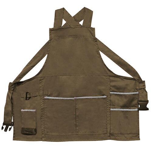 ディック ピッキング用エプロン胸付 フ゛ラウン