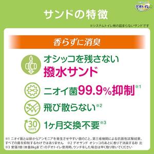 ユニ・チャーム デオトイレ 消臭抗菌サンド4L...の詳細画像3