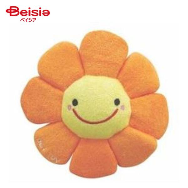 ノルコーポレーション カラフルフラワー オレンジ ペット | 犬 おもちゃ 花 ぬいぐるみ オレンジ...