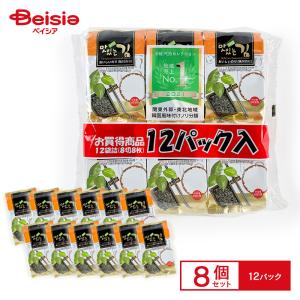 韓国のり 三進 おいしい味付けのり 12袋入×8 味付け のり 海苔 まとめ買い 業務用｜beisia