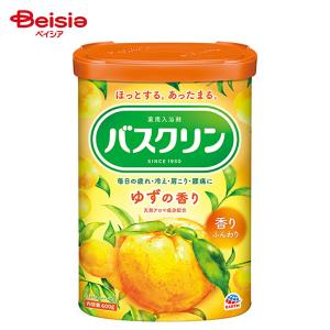 バスクリン バスクリンゆずの香り600g | バスクリン ゆずの香り 入浴剤 薬用入浴剤 冷え対策 リラックス あったか 温泉気分 ギフト プレゼント まとめ買い