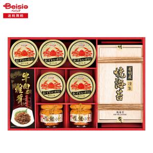 お中元 2026 のり カニ ご飯のお供 紅ずわいがに＆海苔＆そぼろ和え