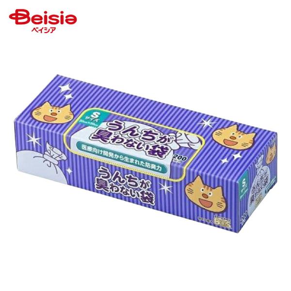 クリロン化成 臭わない袋BOSネコ用箱型Sサイズ200枚入 ペット | ペット うんち 臭い対策 消...