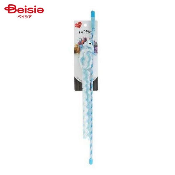 ルークラン ループ ロッディーズ カシャマウス ブルー ペット | 猫 おもちゃ カシャカシャ マウ...