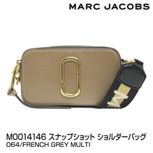 MARC JACOBS マークジェイコブス ショルダーバッグ M0014146 SNAPSHOT スナップショット 064/FRENCH GREY MULTI
