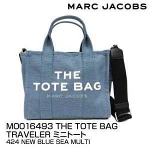 ブランド レディース トートバッグ MARC JACOBS マークジェイコブス THE TOTE BAG TRAVELER MINI TOTE ミニトート M0016493 481 BLUE SHADOW_4582357849328_21