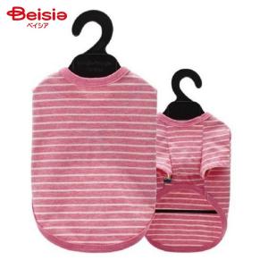 ベリー コットンTシャツボーダー 3号 ピンク ペット｜beisia