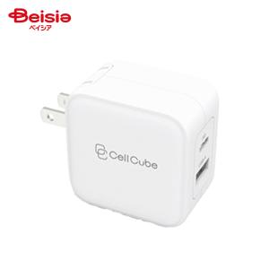 FUNMAX JAPAN 折り畳み式プラグ USB-C充電器20W CCAC04-WH | 折りたたみ式プラグ 充電器 USB-C 充電器 PD 充電器 20W 充電器 USB充電器 2ポート充電器 旅行用充の商品画像