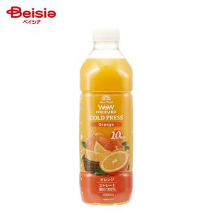 [冷蔵] Wow-Food Wow Orchard コールドプレス ストレート オレンジ 1000ml