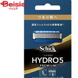 シック Schick ハイドロ5プレミアムつるり肌へ替刃（8コ入）