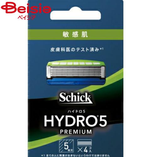 シック・ジャパン ハイドロ5プレミアム敏感肌替刃（4コ入）