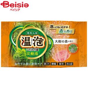 アース製薬 温泡 ONPO こだわり森 炭酸湯 ...の商品画像