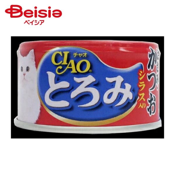 チャオ いなば食品 チャオＡ-45とろみささみ・かつお・シラス入り80g ×24個