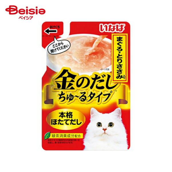 いなばペットフード 金ちゅーるまぐろささみ入り140g ×12個