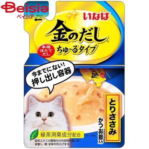 いなばペットフード 金ちゅーるささみかつお入り140g×12個 ペット