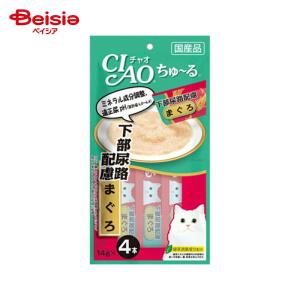 INABA ちゅ〜る チャオちゅーる 総合栄養食 かつお 14g×4本入 / ちゃお