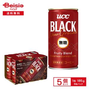 UCC BLACK 無糖ＮＧＦＢ缶 （185g×6個） ×5の商品画像