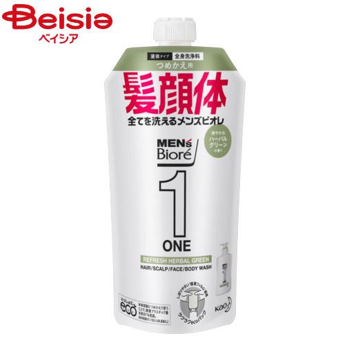 花王 メンズビオレワンオールインワングリーン詰替340ml
