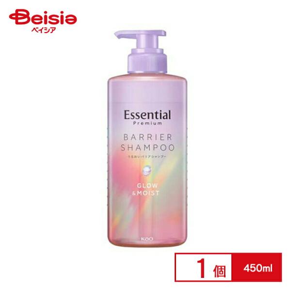 花王 エッセンシャルプレミアムバリアシャンプーグロウポンプ (450ml)