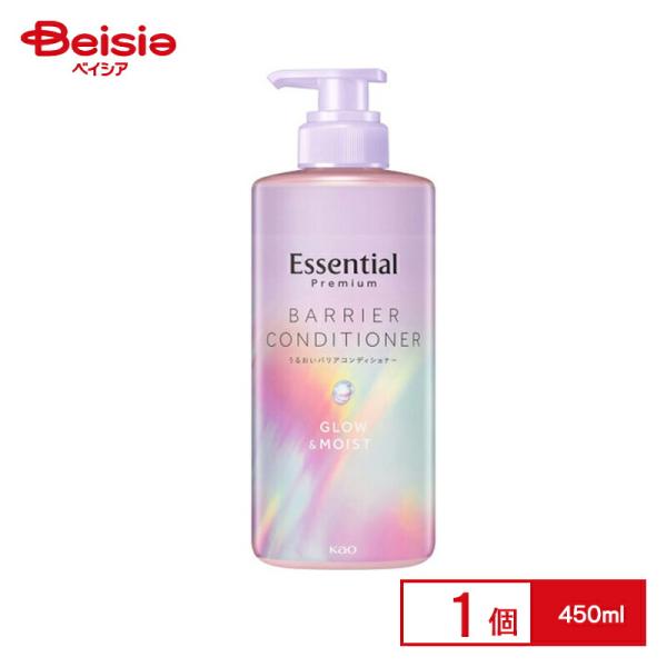 花王 エッセンシャルプレミアムバリアコンディショナーグロウポンプ (450ml)