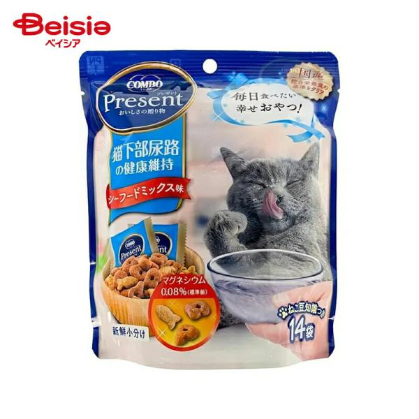 コンボ 日本ペットフード コンボプレゼントキャット猫おやつ下部尿路の健康維持42g ×4個
