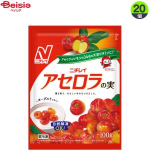 冷凍野菜 ニチレイフーズ ニチレイアセロラ100g×20個