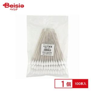 白十字 ハクジウ綿棒 5号 耳鼻科用 100本入 C : マービー商会 - 通販