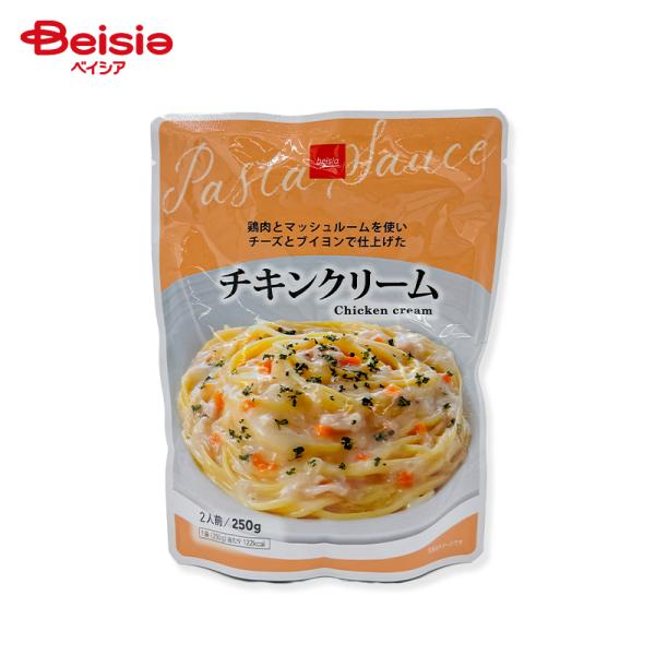 パスタソース ハチ食品 パスタソース チキンクリーム 250g×24個 まとめ買い 業務用