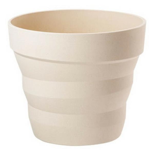 ヤマト プラウドポット 15型 ホワイト 園芸用品 家庭園芸 プラ鉢 ブリキ