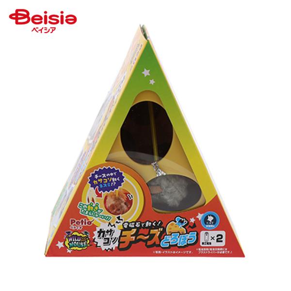 ペティオ PETIO用品 猫用おもちゃ ワイルドマウス カサコソチーズどろぼう×1個 ペット