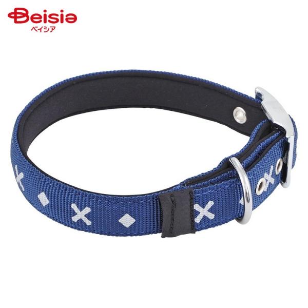 ペティオ BASIC PLUS クロスダイヤカラー Lサイズ ブルー ペット | 犬 首輪 大型犬 ...