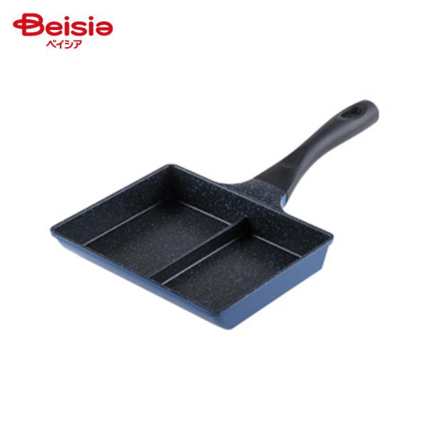 和平フレイズ お弁当 2品同時に調理 仕切りフライパン 15×19cm 2面フライパン IH対応 ガ...