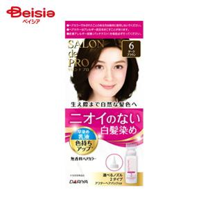 ダリヤ サロンドプロ 無香料ヘアカラー 乳液 白髪用 4 ライトブラウン