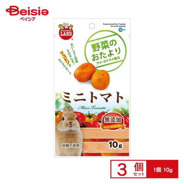 マルカン 野菜のおたより ミニトマト ML-82 10g ×3個 ペット