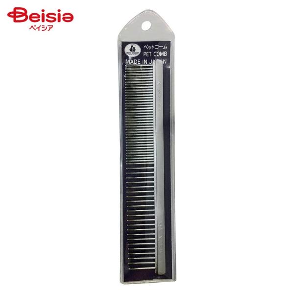 岡野製作所 高級両目金櫛 小 ペット | ペット コーム 犬 猫 金櫛 高級 両目 小 ブラッシング...