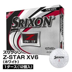 ゴルフボール SRIXON スリクソン Z-STAR XV6 USAモデル 1ダース 12個入 ホワイト_4907913167218_91