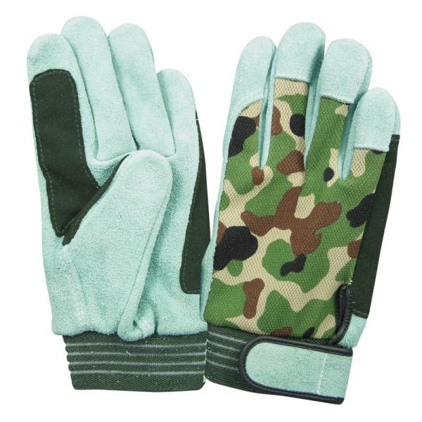 ジャストシリーズ ジャスト甲メリM JS128 L ワークサポート 保護具 手袋 革