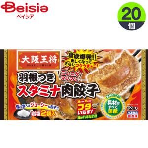 餃子 イートアンドフーズ 大阪王将　羽根つきスタミナ肉餃子281.2g×20 まとめ買い 業務用 冷...