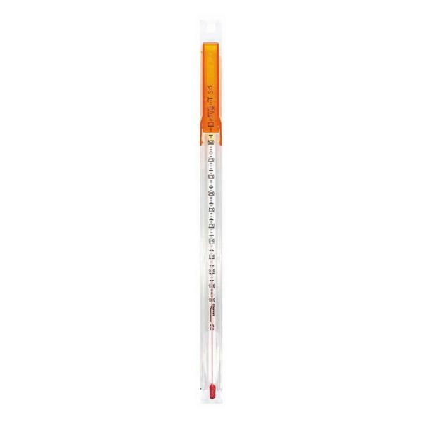 CRECER ガラス棒温度計−20〜105 AL−315R 大工道具 測定具 温度計 環境測定器