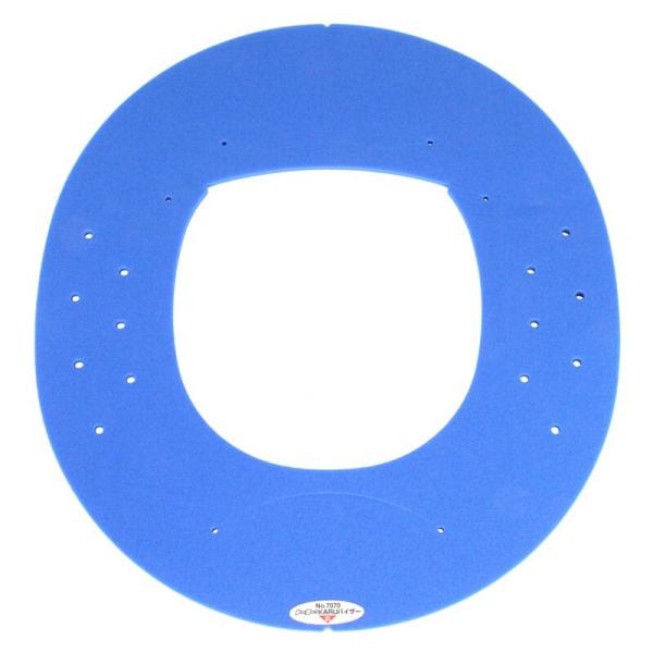 TOYO ヘルメット用KARUバイザー NO．7070 ワークサポート 保護具 ヘルメット暑さ対策