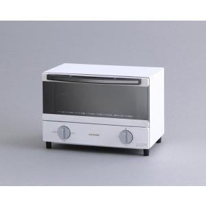 アイリスオーヤマ スチームオーブントースター 2枚焼き ホワイト SOT-011-W | オーブントースター 2枚焼き プレゼント アイリス トースター お洒落 お惣菜 肉 お