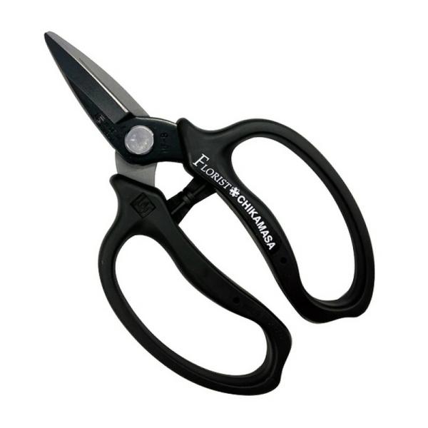 チカマサ ウルトラロッソ花鋏 MFN−80BK 園芸道具 鋏 花鋏