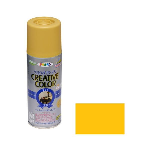 アサヒペン クリエイティブカラースプレー 300ML 26Gアンバー 資材 塗料 スプレー塗料